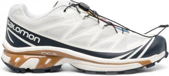 Salomon Xt-6 Heren Schoenen Wit Maat: 41 1 3 Mesh Synthetisch Foot Locker
