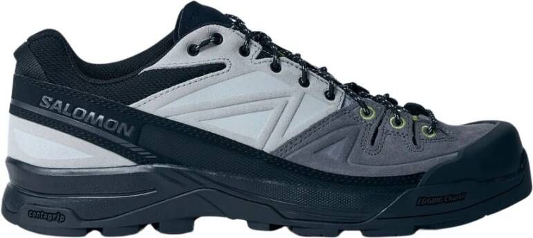 Salomon Sneakers met suède panelen en logoplaatje