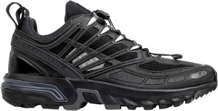 Salomon Retro ACS PRO Sneakers `Triple Black` Black Heren