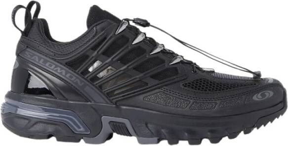 Salomon Retro ACS PRO Sneakers `Triple Black` Zwart Heren