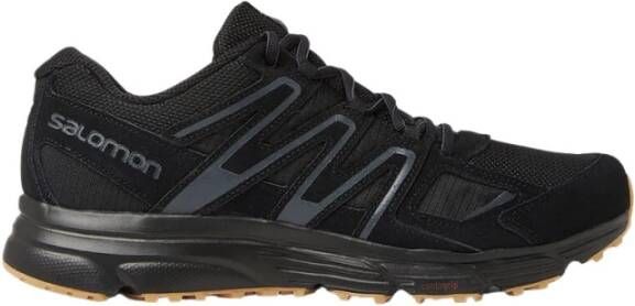 Salomon Hardloopschoenen Zwart Ebony Gum3 Leer Textiel Black