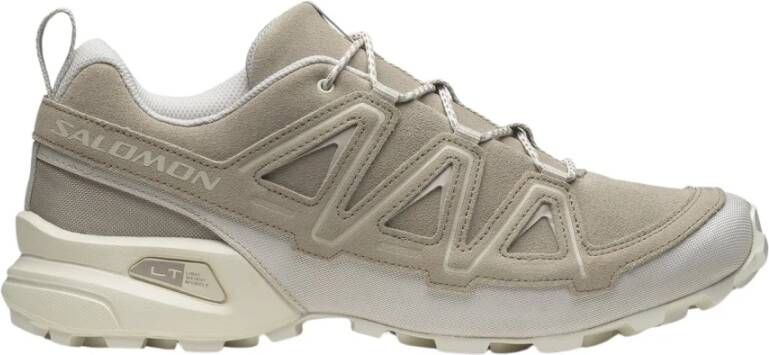 Salomon Speedcross 3 Beige Leren Sneakers