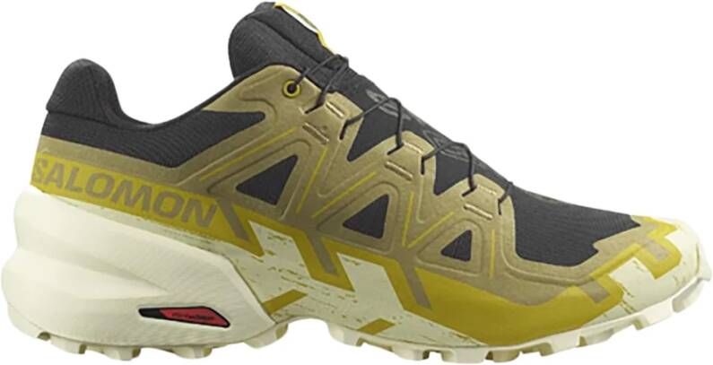 Salomon Gepaneelde Sneakers Lichtgewicht Ronde Neus Multicolor Heren