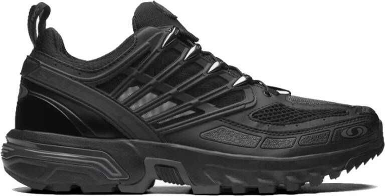 Salomon Retro ACS PRO Sneakers `Triple Black` Black Heren