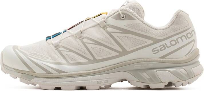 Salomon Xt-6 Fashion sneakers Schoenen white bright white lunar rock maat: 37 1 3 beschikbare maaten:36 2 3 37 1 3 38 2 3 39 1 3 40 2 3