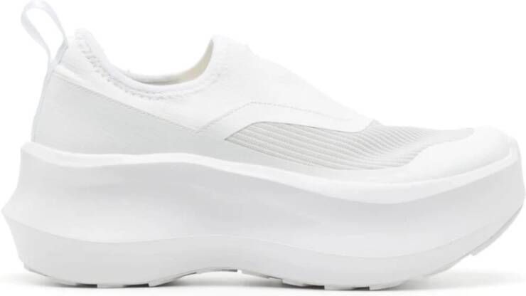 Salomon Witte Mesh Slip-On Sneakers White Dames