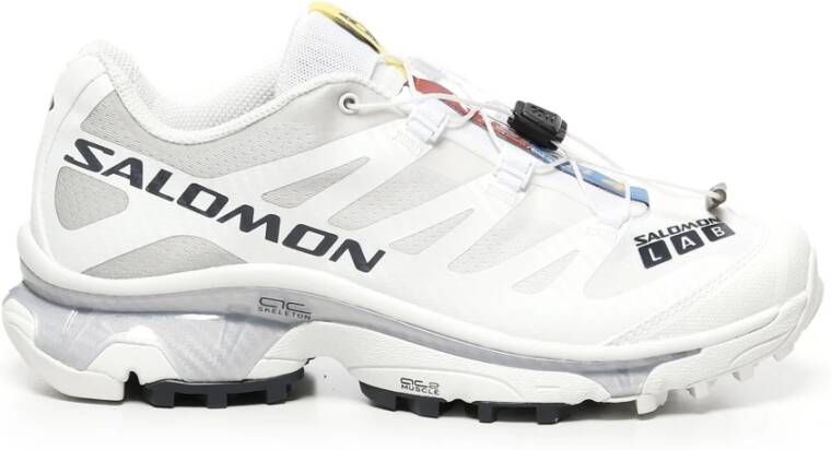 Salomon Witte Mesh Sneakers met Geavanceerde Functies