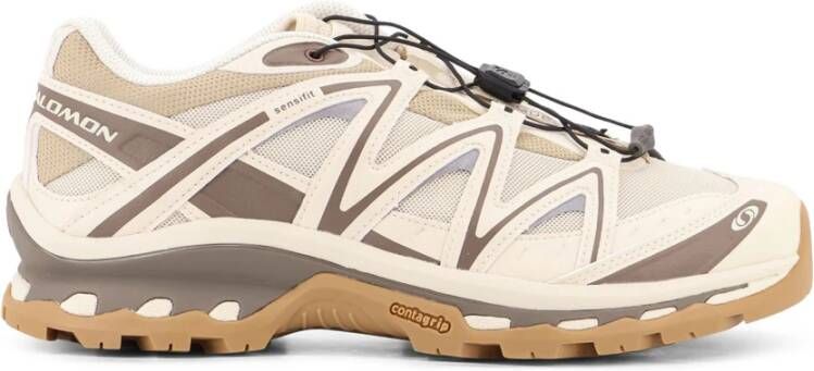 Salomon Witte Sneakers met Quicklace Sluiting
