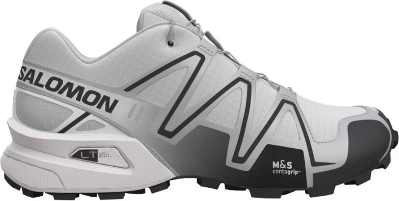 Salomon Witte Speedcross 3 Sneakers met Zwarte Details