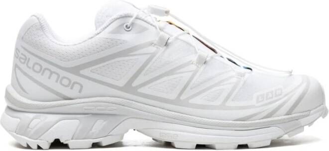 Salomon Witte XT6 Sneakers met EVA-demping