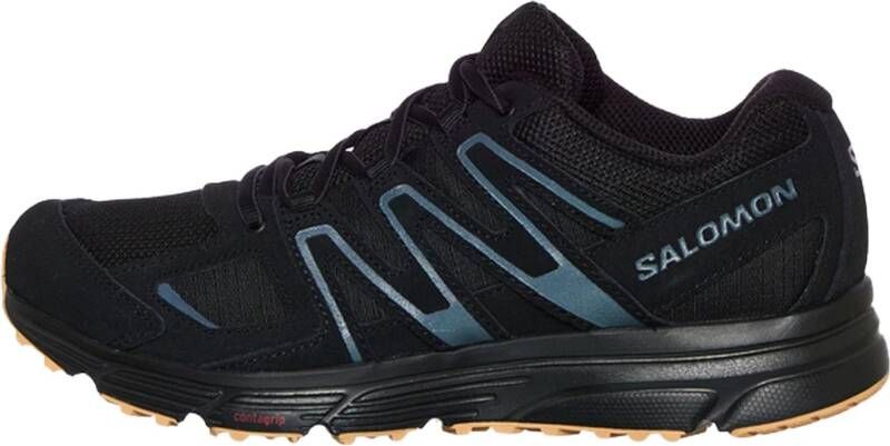 Salomon X-Mission 4 Black Sneakers Zwart Heren