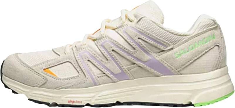 Salomon X-Mission 4 Suede Vanila Paars Heren