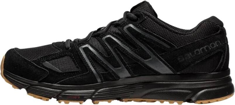 Salomon Hardloopschoenen Zwart Ebony Gum3 Leer Textiel Black