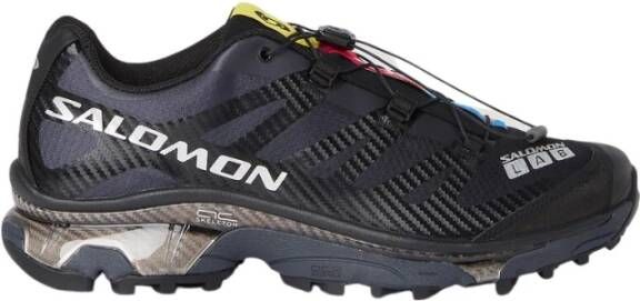 Salomon Stijlvolle Mesh Sneakers voor dagelijks gebruik Zwart Unisex