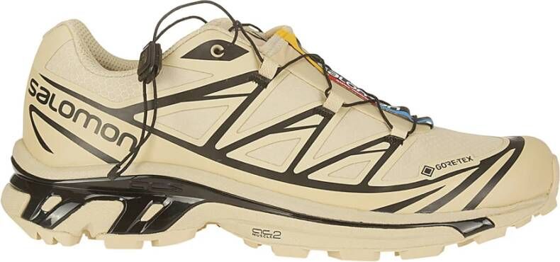 Salomon XT-6 GTX Sneakers Dames Beige 2 3 Plastic