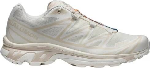 Salomon Lichtgewicht Xt-6 Sneakers met Quicklace™ Sluiting White Heren