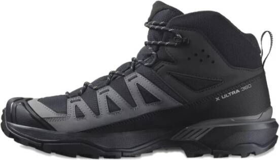 Salomon Zwarte High Top Sneakers Contagrip Zool