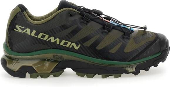 Salomon Zwarte lage sneakers met trekkoordsluiting