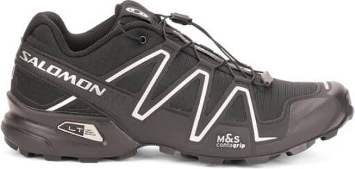 Salomon Zwarte platte schoenen Speedcross 3