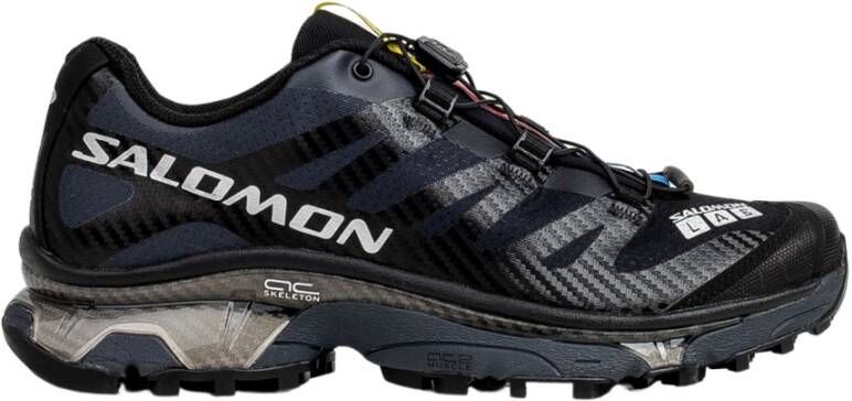 Salomon Zwarte Sneakers met Grijze Details Black Heren