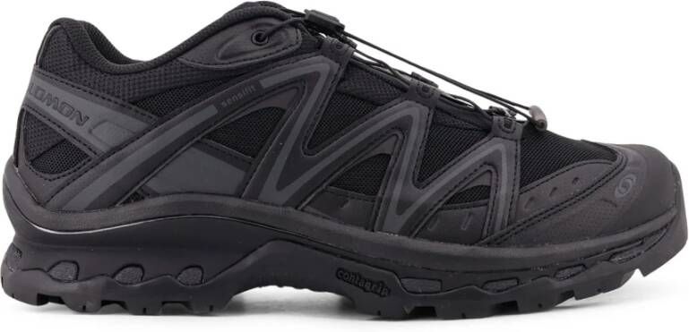 Salomon Zwarte Sneakers met Quicklace Sluiting