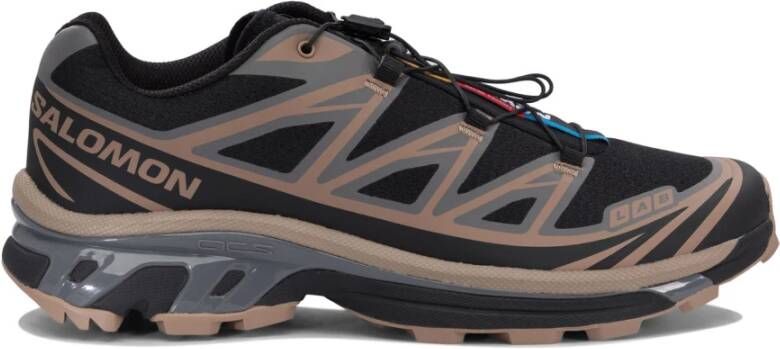 Salomon Zwarte Sneakers Xt-6 Terrein Schoenen
