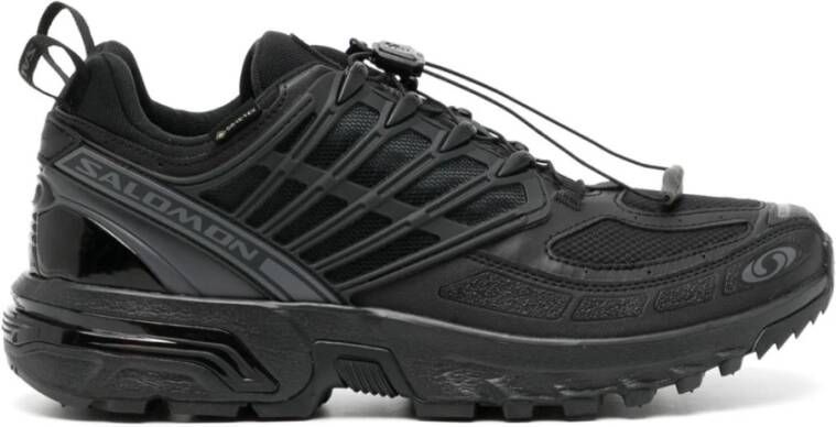 Salomon Zwarte waterdichte sneakers met Gore-Tex
