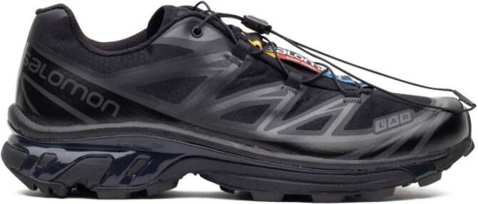 Salomon Zwarte XT6 Sneakers met EVA-demping