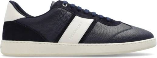 Salvatore Ferragamo Achille sneakers Blauw Heren