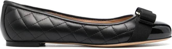 Salvatore Ferragamo Ballerinas Black Dames