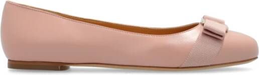 Salvatore Ferragamo Ballet Flats 'Varina' Pink Dames