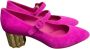 Salvatore Ferragamo Damessneakers Decollete Roze Dames - Thumbnail 1