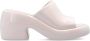 Salvatore Ferragamo Deva-slippers met logo Pink Dames - Thumbnail 1