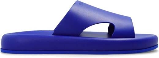 Salvatore Ferragamo Dolce slides Blue Heren