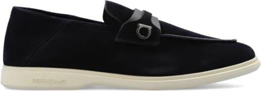 Salvatore Ferragamo Blauwe Loafer Schoen Stijlvol Ontwerp Blue Heren