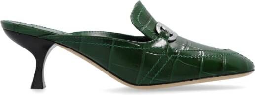 Salvatore Ferragamo Elodye mules Green Dames