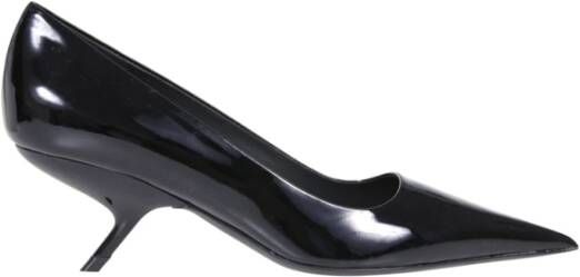 Salvatore Ferragamo Zwarte Ferragamo EVA Pump met Hak Black Dames