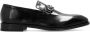 Salvatore Ferragamo Mocassins van geborsteld leer met Gancini detail Black Heren - Thumbnail 2