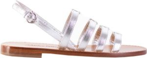 Salvatore Ferragamo Flat Sandals Grijs Dames