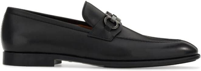 Salvatore Ferragamo Foster Platte Schoenen Black Heren