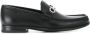 Salvatore Ferragamo Gancini Leren Loafers Zwart Black Dames - Thumbnail 2