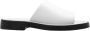 Salvatore Ferragamo Witte Leren Slippers White Dames - Thumbnail 1