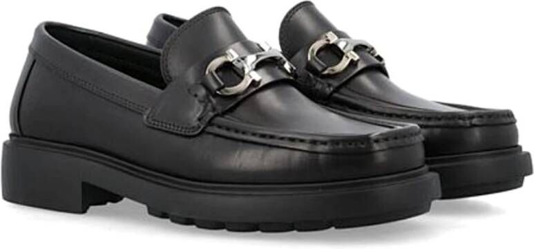 Ferragamo Golden Buckle Sneakers