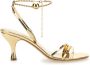 Salvatore Ferragamo Grijze Sandalen Denise 70 Yellow Dames - Thumbnail 7