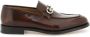 Salvatore Ferragamo Gustav Loafers met Gancini-detail Brown Heren - Thumbnail 1