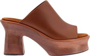 Salvatore Ferragamo Heeled Mules Bruin Dames