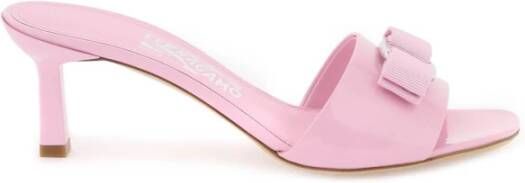 Salvatore Ferragamo Heeled Mules Pink Dames