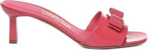 Salvatore Ferragamo Heeled Mules Roze Dames