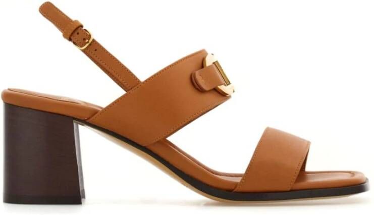 Salvatore Ferragamo High Heel Sandals Brown Dames