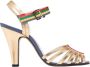 Salvatore Ferragamo Hoge hak sandalen Beige Dames - Thumbnail 1